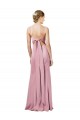 Buy Square Neck Long Stretch Crepe Black Sleeveless Formal Evening Dress UK