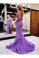 Buy Sweetheart Court Train Velvet Sequin Lavender Sleeveless Homecoming Dress UK