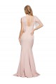 Buy Sweetheart Long Stretch Crepe & Tulle Mauve Sleeveless Evening Dress UK