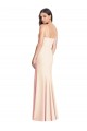 Buy Sweetheart Long Stretch Crepe Nude Sleeveless Semi Formal Evening Dress UK